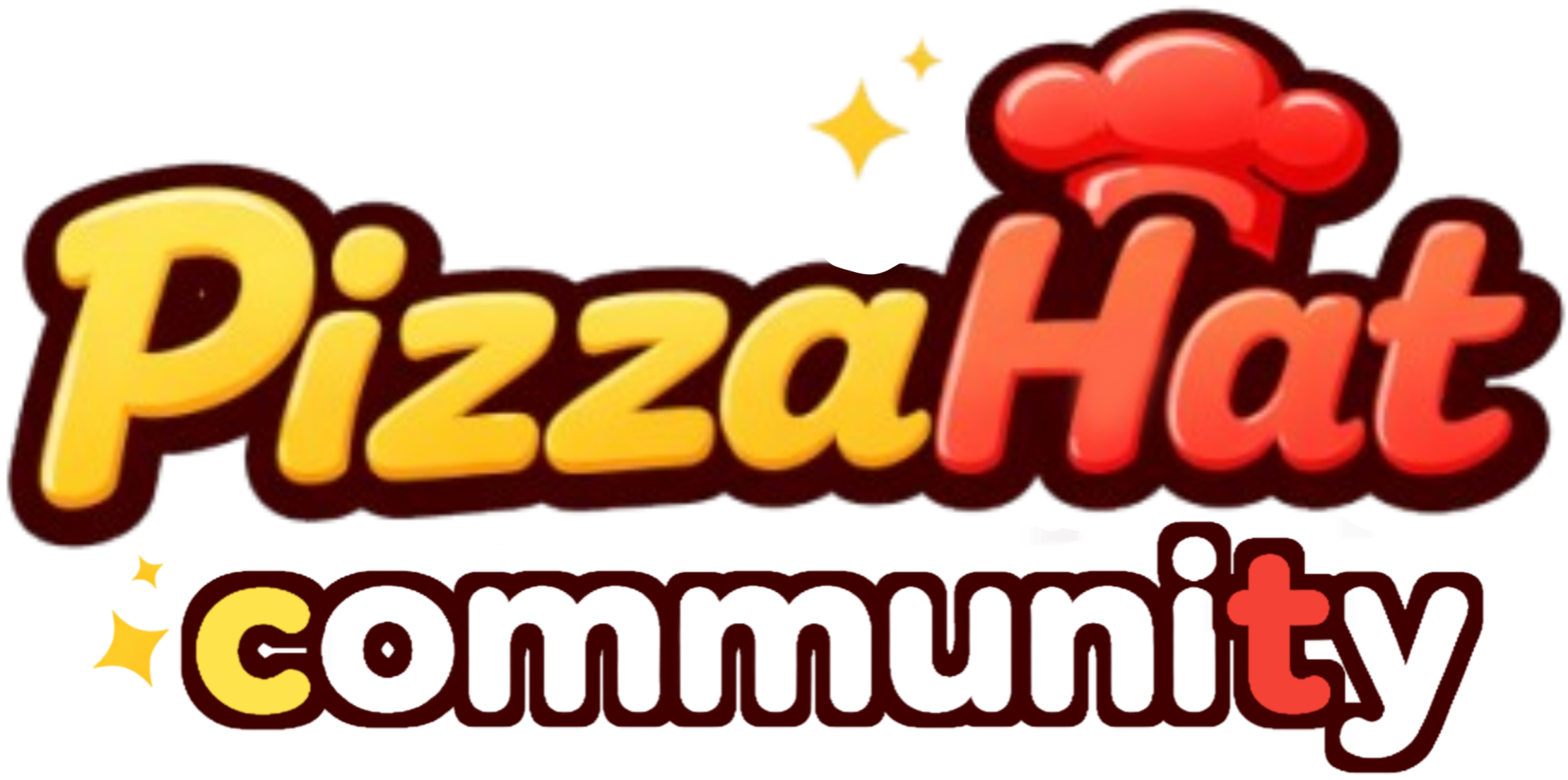Pizza Hat Crown Community Logo